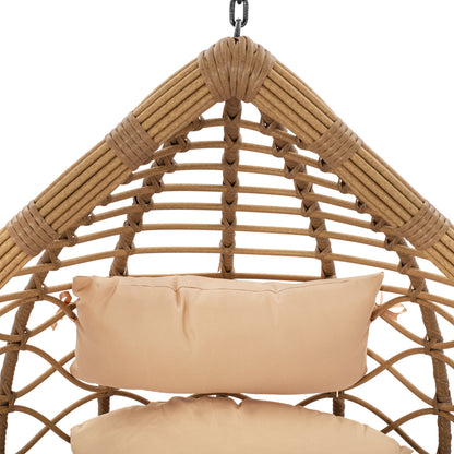 Hanging Armchair Nest Dark Grey - Beige with pillow HM5755.01 105''x195cm