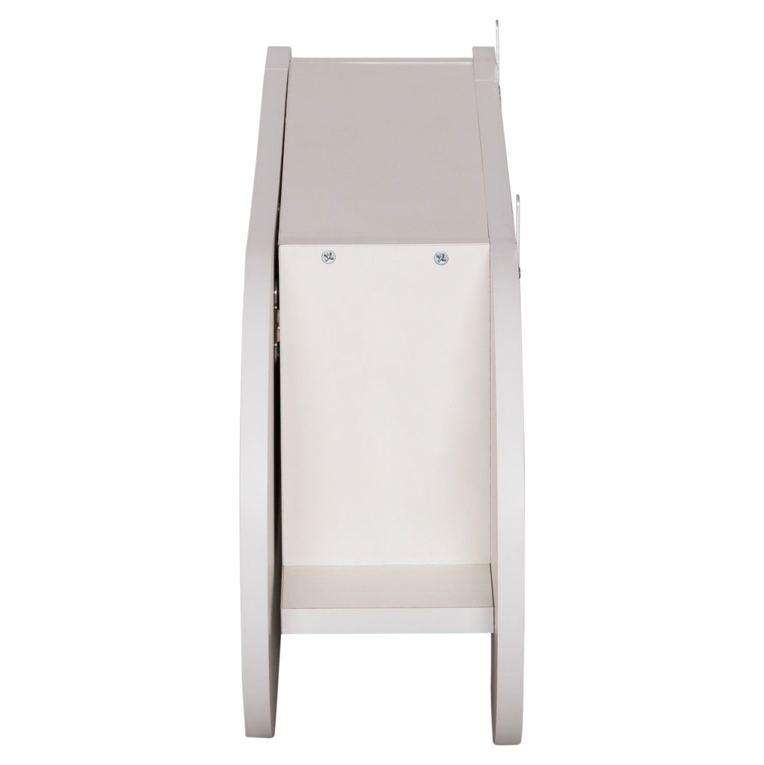 ENTRYWAY HANGER WITH CABINET SHELF STOR HM18078.01 MELAMINE IN WHITE 84x15.5x28.5Hcm.