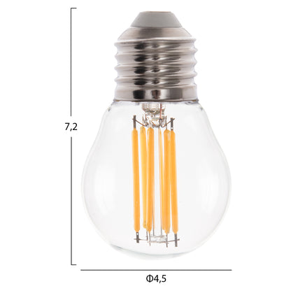 LIGHT BULB HM4046.01 LED FILAMENT 6W E27 2700K CLEAR DIMMABLE
