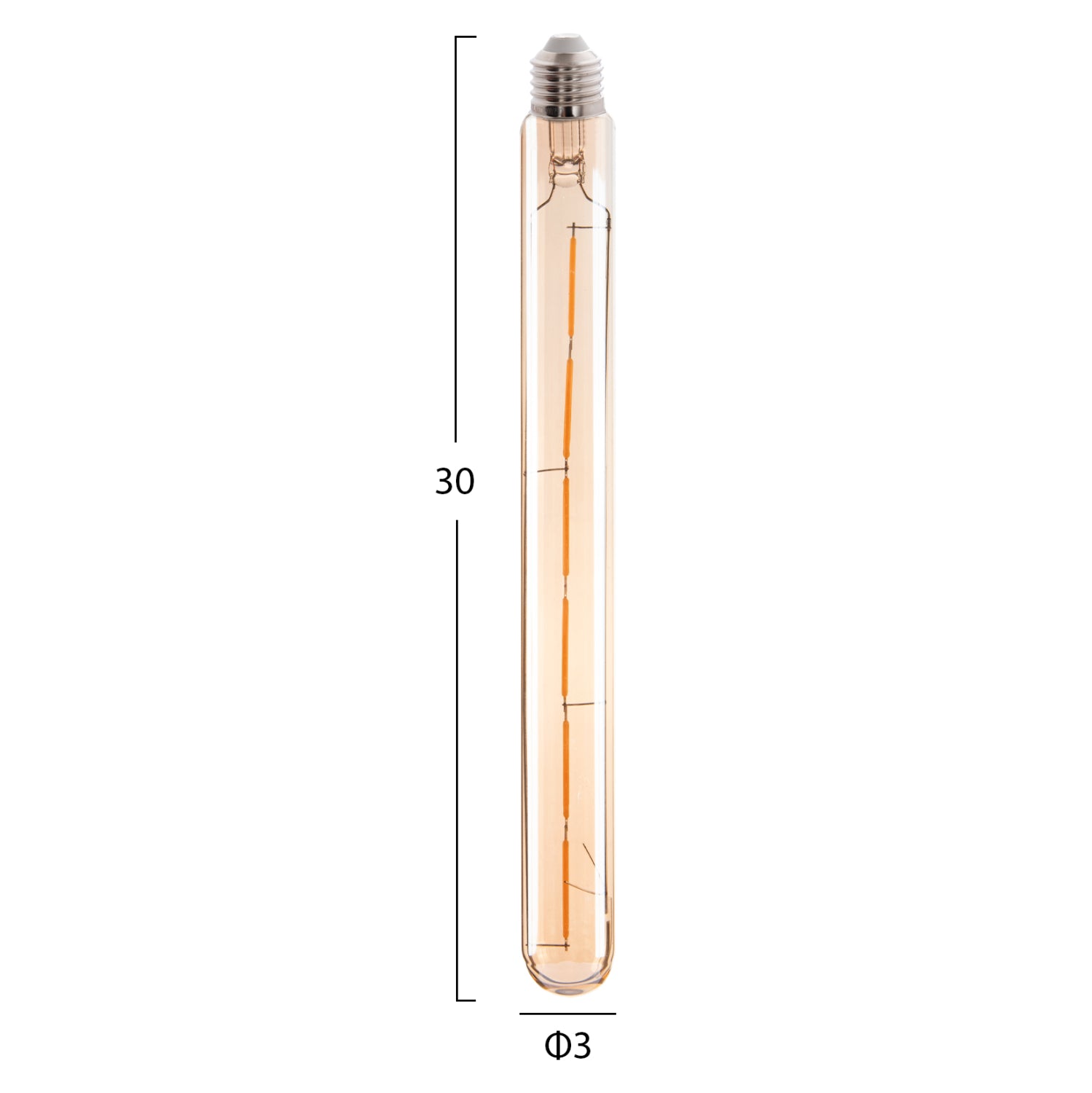 LIGHT BULB HM4190 LED FILAMENT 6W E27 3000K GOLD DIMMABLE