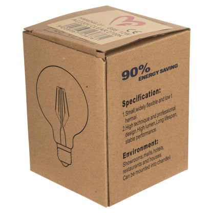 LIGHT BULB ΗΜ4049.01 GLOBO LED FILAMENT 12W E27 3000K CLEAR