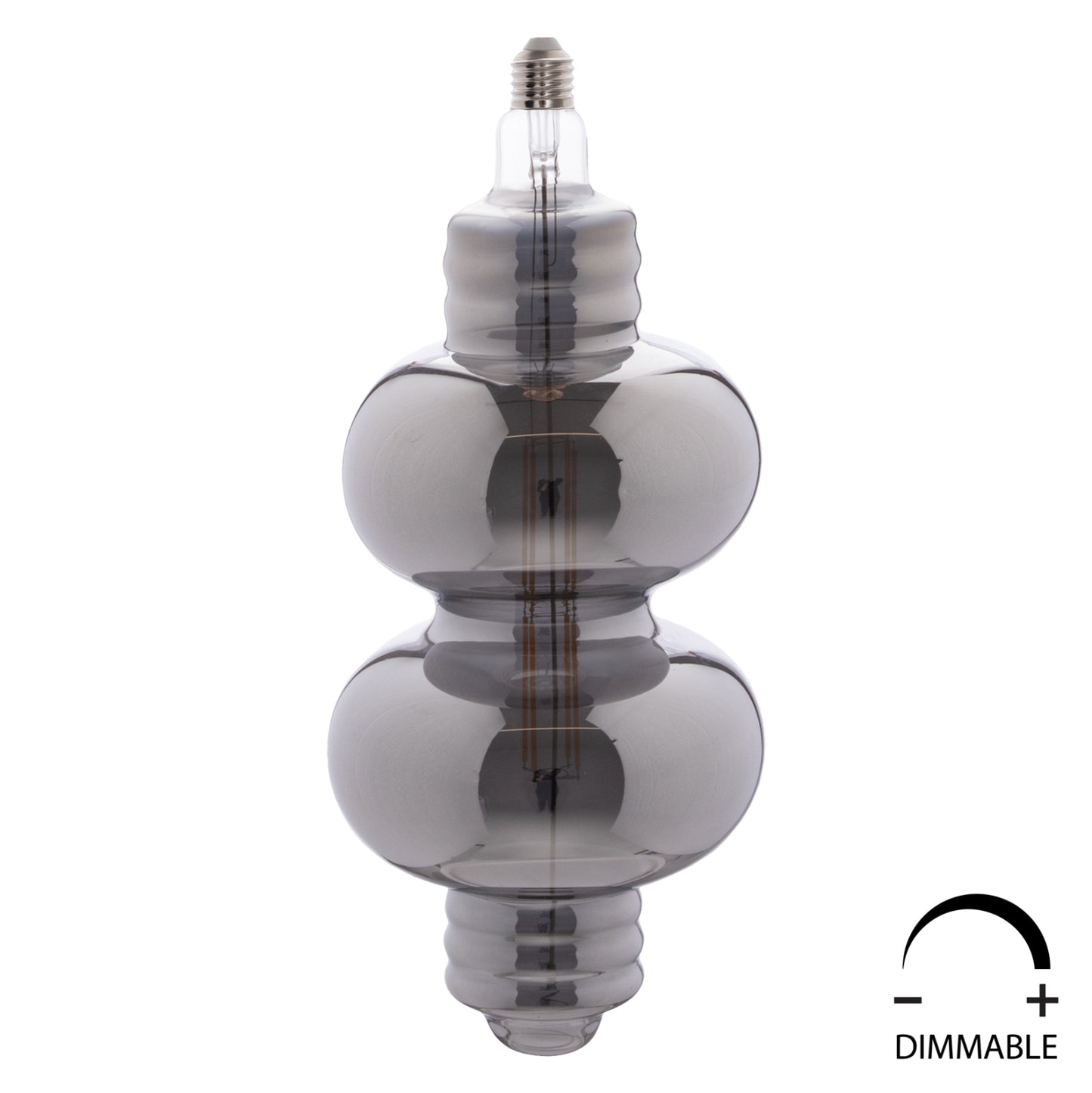 LIGHT BULB LED FILAMENT 8W E27 3000K SMOKE COLOR DIMMABLE HM4053.03