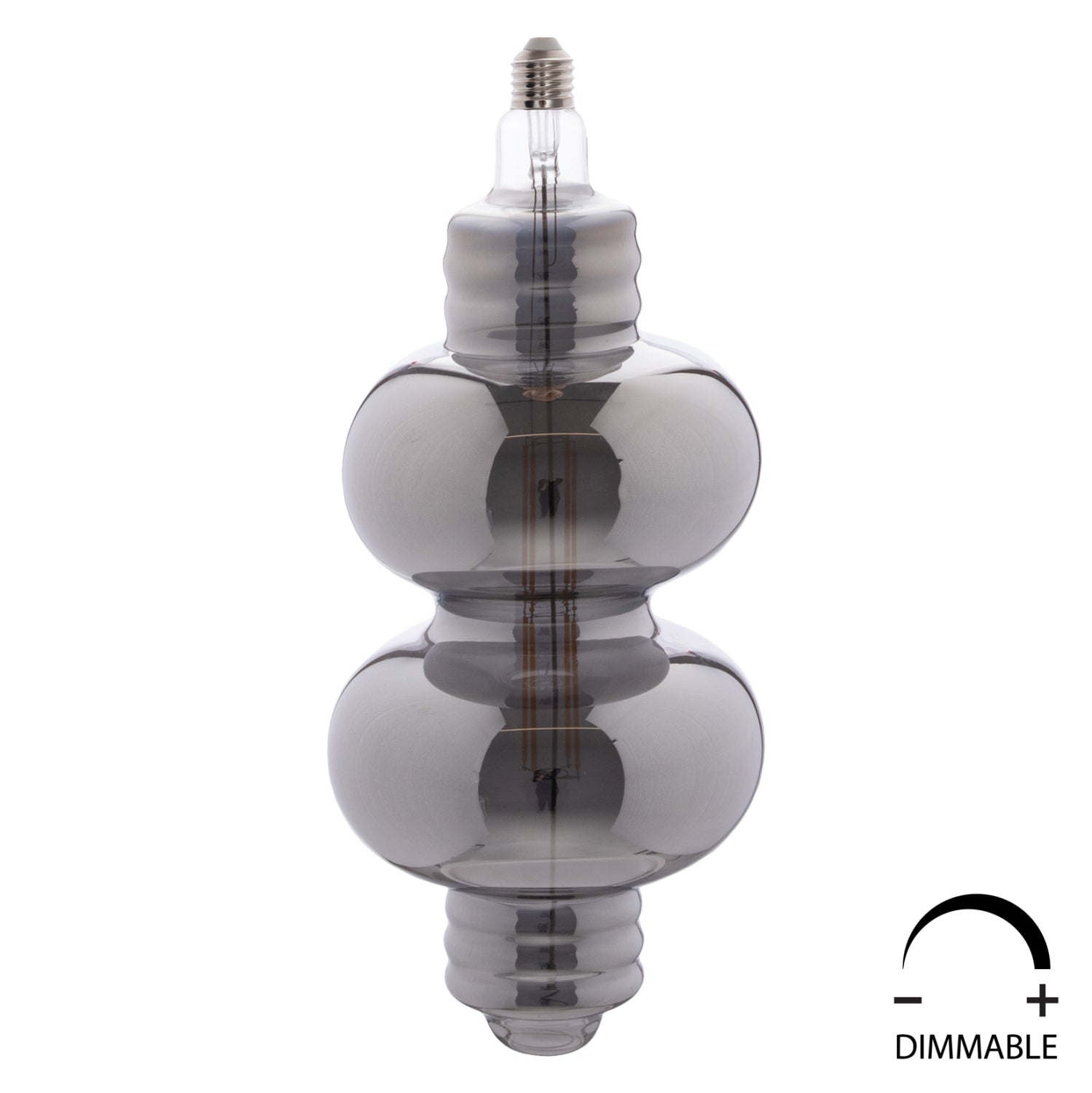 LIGHT BULB LED FILAMENT 8W E27 3000K SMOKE COLOR DIMMABLE HM4053.03