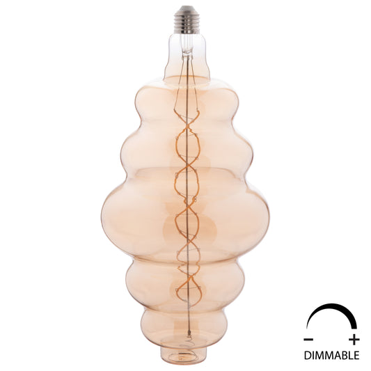 LIGHT BULB HM4056.02 LED FILAMENT 8W E27 3000K GOLD COLOR DIMMABLE