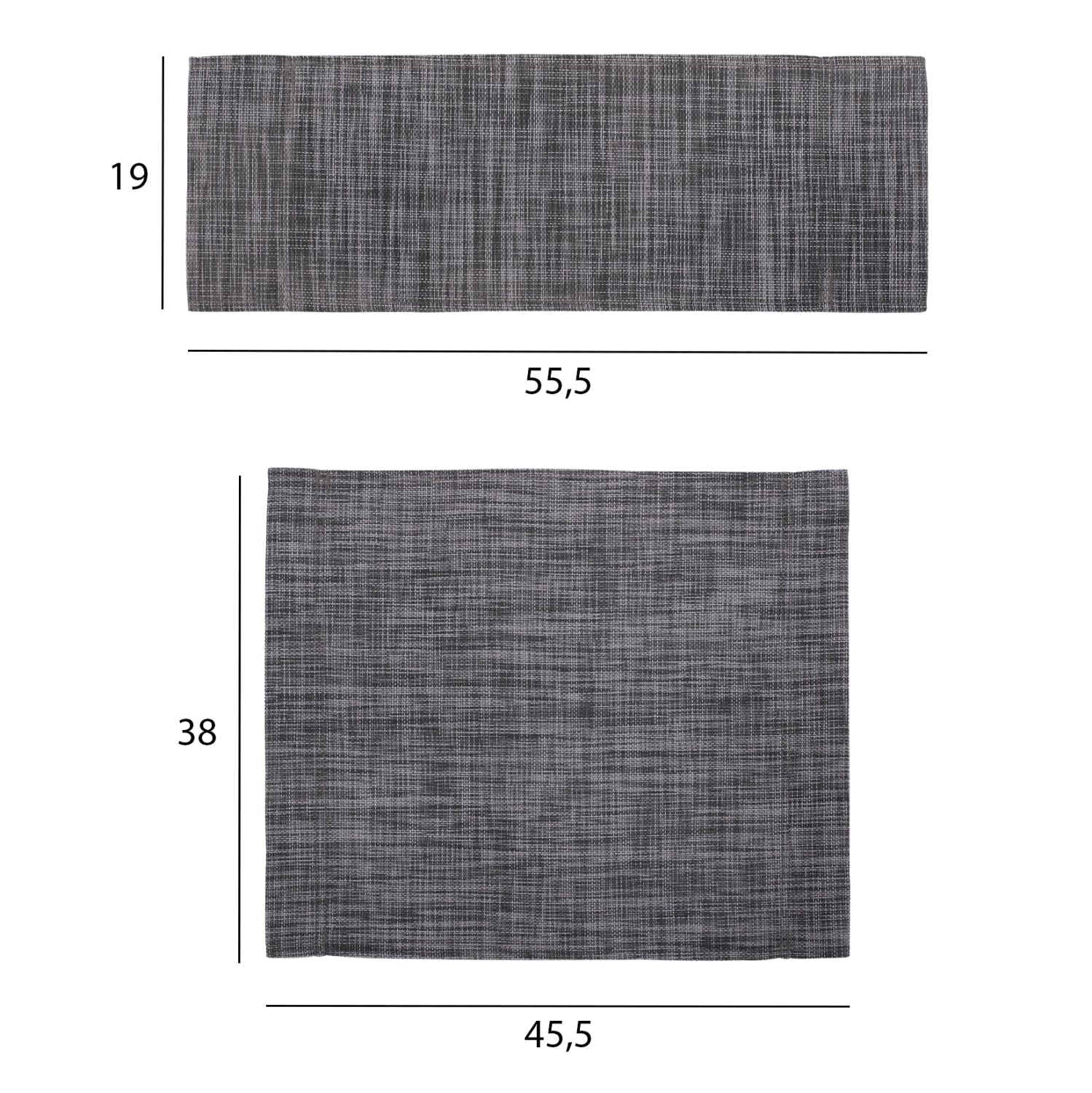 DIVIDED PILLOW FOR DIRECTOR'S CHAIR NAXOS IN GREY ΗΜ11252.10