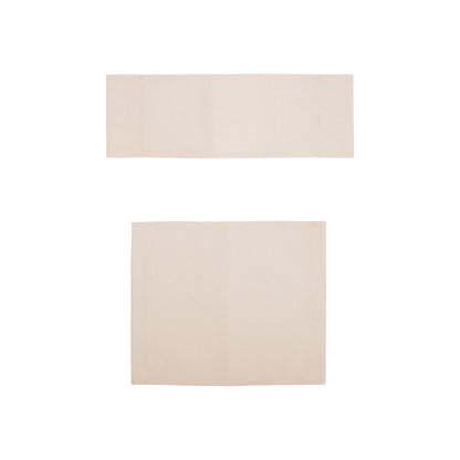 Replacement pillow divided for armchair director's Naxos Cream HM11252.60 45,5x38 & 55,5x19