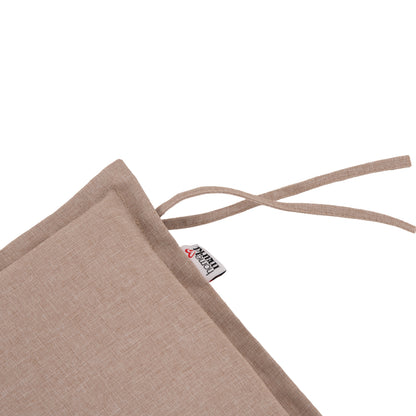 OUTDOOR CHAIR CUSHION VIND HM10930.22P OLEFIN FABRIC IN BEIGE 45x45x5(thickness)cm.