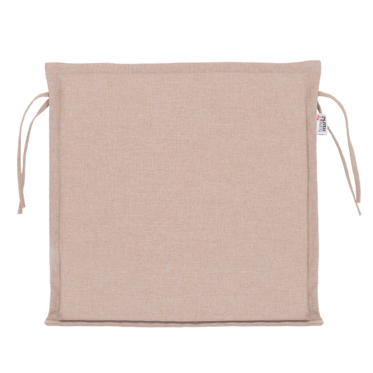 OUTDOOR CHAIR CUSHION VIND HM10930.22P OLEFIN FABRIC IN BEIGE 45x45x5(thickness)cm.