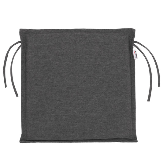 OUTDOOR CHAIR CUSHION VIND HM10930.23P OLEFIN FABRIC IN GREY 45x45x5(thickness)cm.