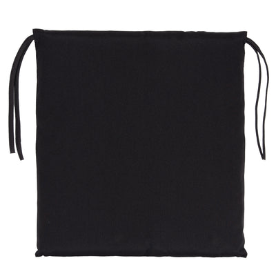 CUSHION FOR OUTDOOR CHAIRS/ARMCHAIRS HM4935--3cm FOAM--BLACK