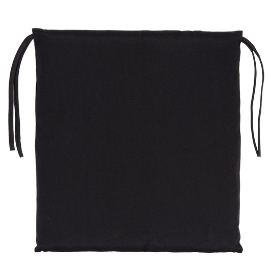 CUSHION FOR OUTDOOR CHAIRS/ARMCHAIRS HM4935--3cm FOAM--BLACK