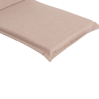 CUSHION SEAT/BACK VIND FOR CHAIRS HM10931.22P OLEFIN IN BEIGE 100x45x5(thickness) cm.