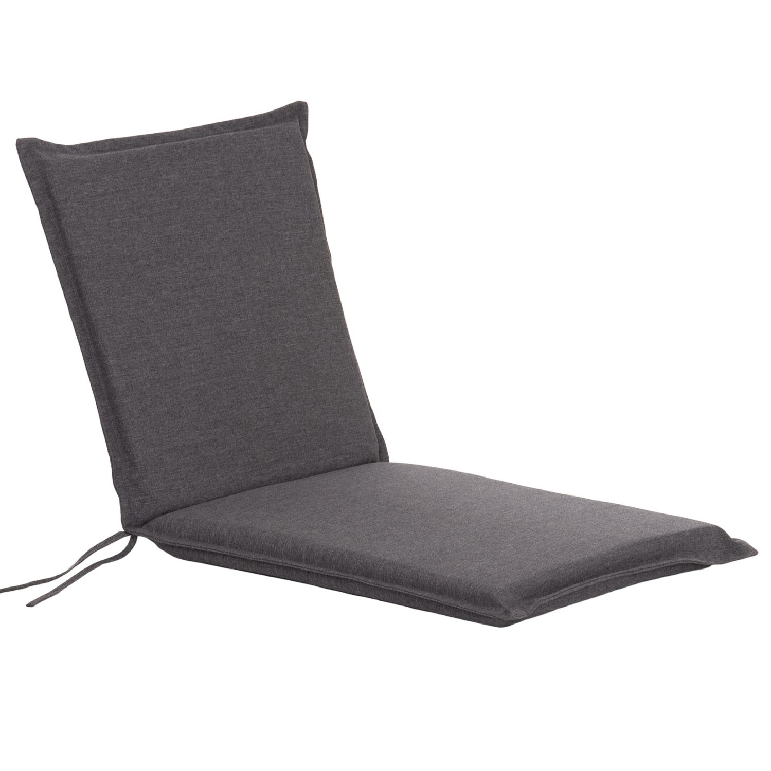 CUSHION SEAT/BACK VIND FOR CHAIRS HM10931.23P OLEFIN IN GREY 100x45x5(thickness) cm.