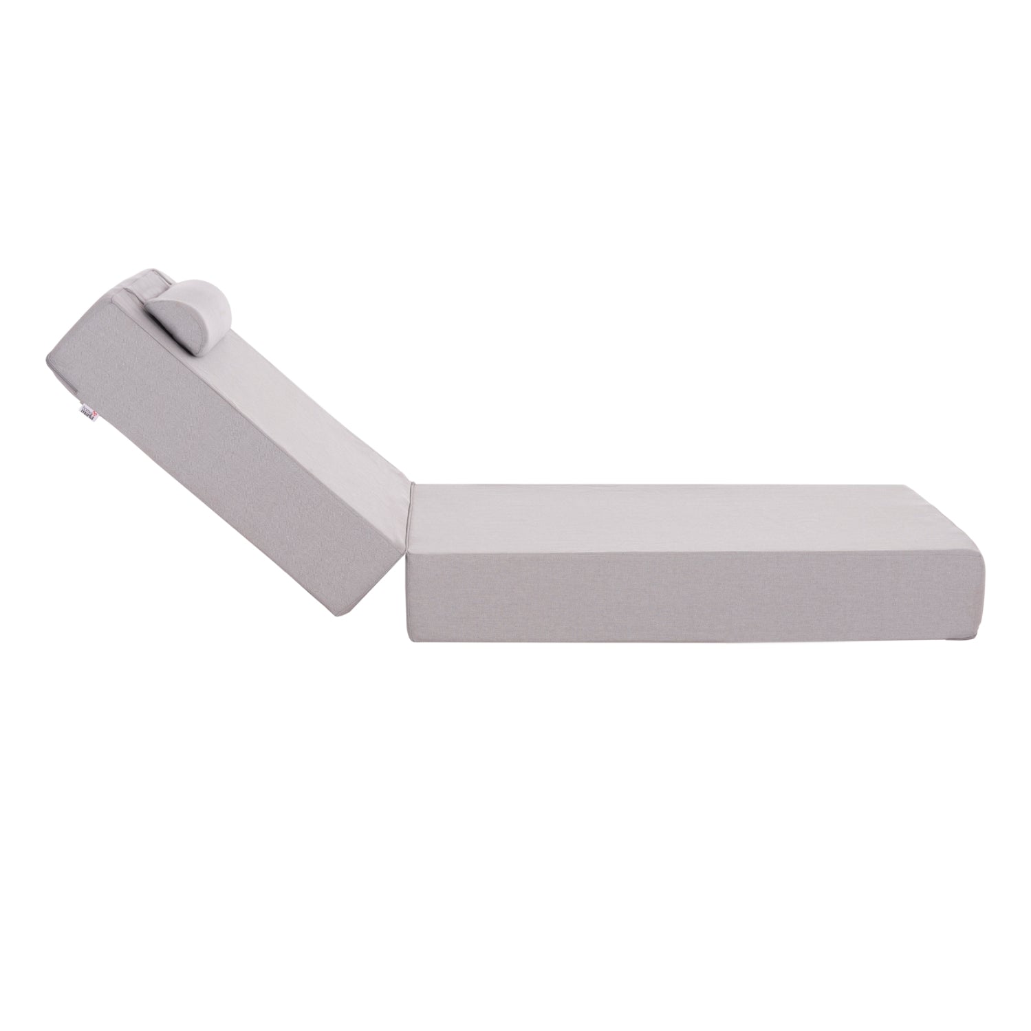 SUNLOUNGER CUSHION KIHEI HM21094.01 OLEFIN IN LIGHT GREY WITH FOAM FILLING 198x70x20Hcm.
