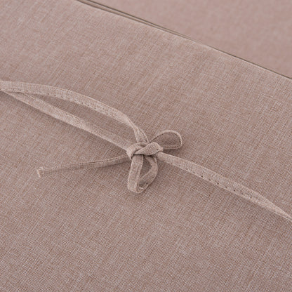 SUNLOUNGER CUSHION KIHEI HM21094.02 OLEFIN IN BEIGE WITH FOAM FILLING 198x70x20Hcm.