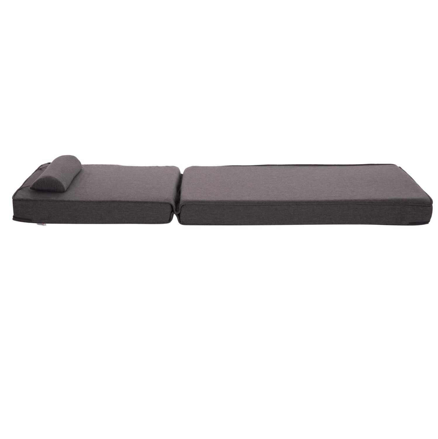 SUNLOUNGER CUSHION AKINO HM21095.02 OLEFIN IN DARK GREY WITH FOAM FILLING 190x70x10Hcm.