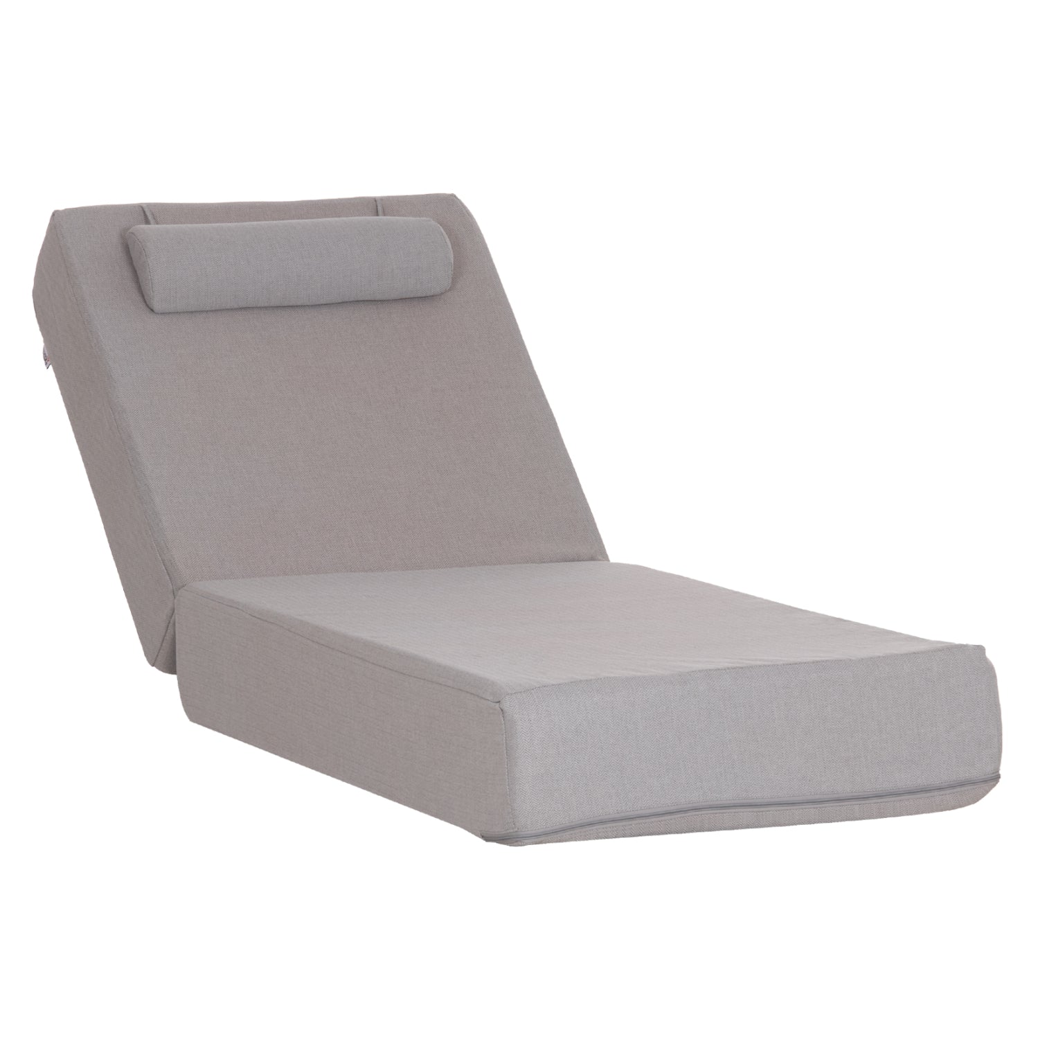 SUNLOUNGER CUSHION KIHEI HM21124 OLEFIN IN HERRINGBONE WITH FOAM FILLING 195x70x21Hcm.