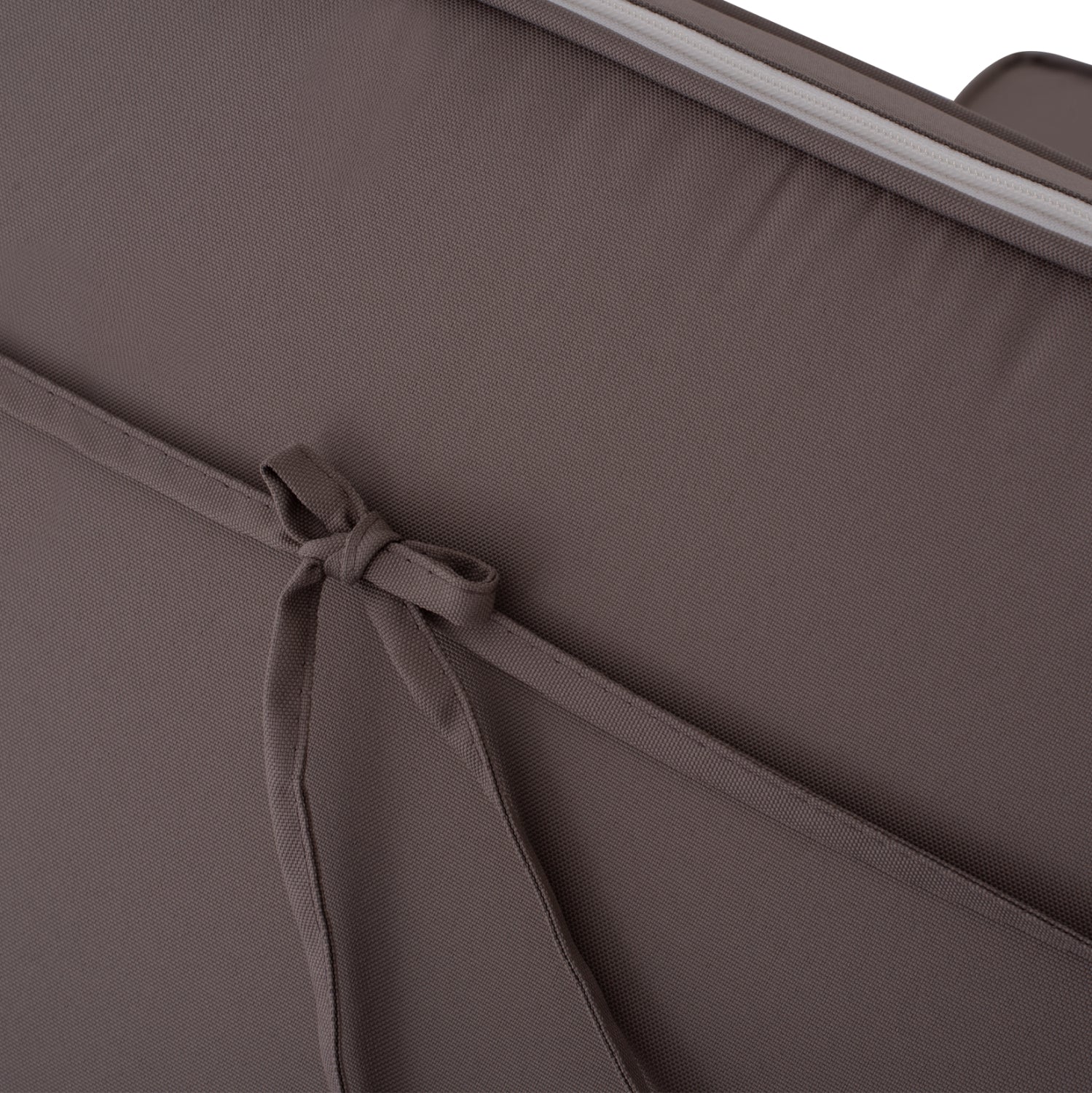 Sunbed Pillow Polyester Chios Grey HM11236.10P 196(117+1+78)x58x8cm