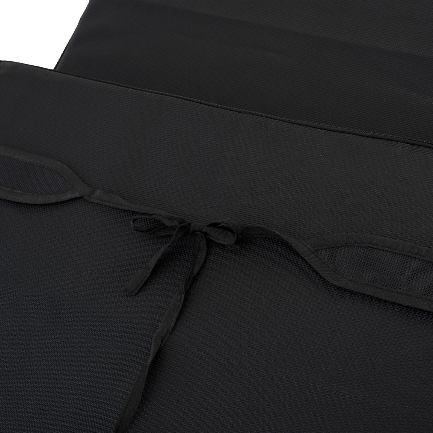 Sunbed Cushion Textline Sifnos Black HM11234.05T 196(117+1+78)x58x6cm