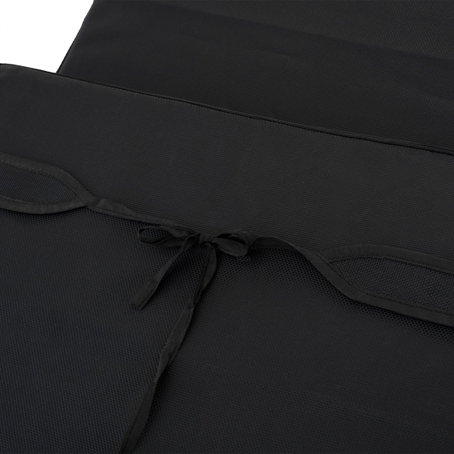 Sunbed Cushion Textline Sifnos Black HM11234.05T 196(117+1+78)x58x6cm