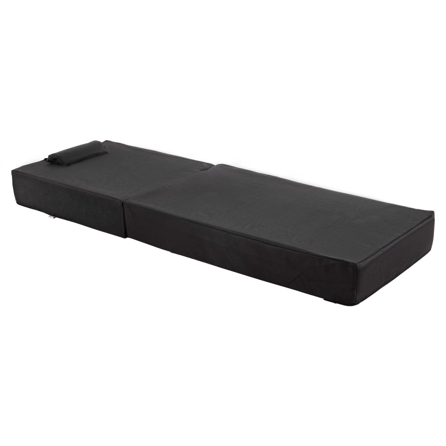 SUNBED CUSHION TEXTLINE SIFNOS BLACK HM11761.01 200(120+80)x70x20Hcm.