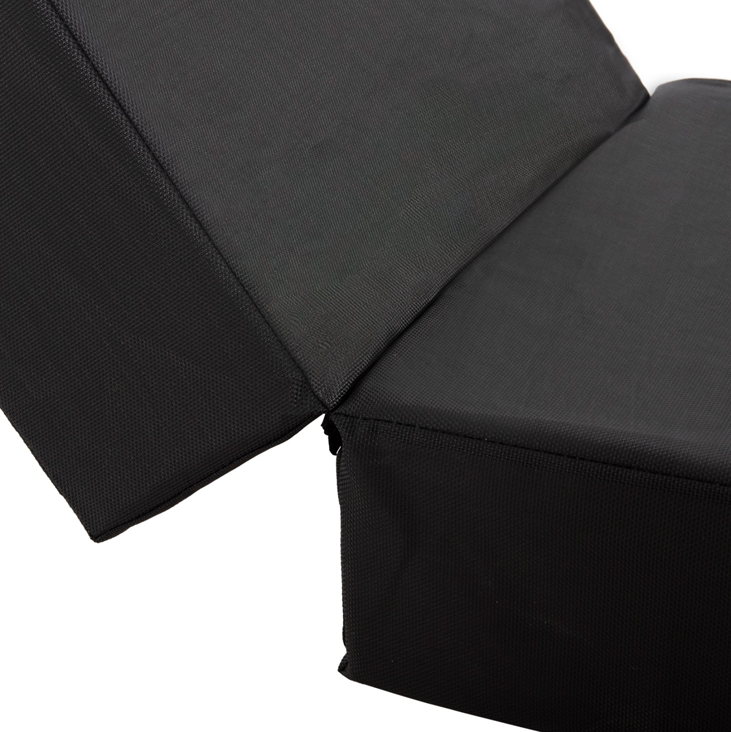 SUNBED CUSHION TEXTLINE SIFNOS BLACK HM11761.01 200(120+80)x70x20Hcm.