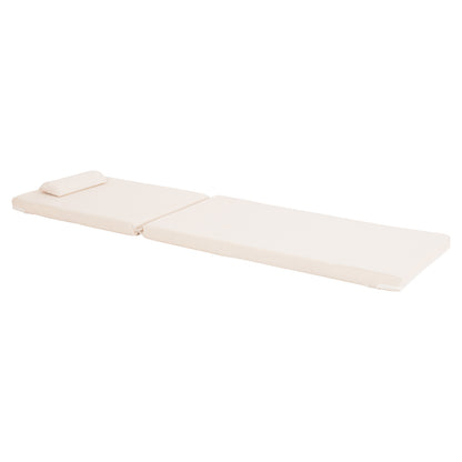 SUNBED CUSHION SIFNOS TEXTLINE BEIGE ΗΜ11234.61T 190(114-76)x58x6.5Ηcm.