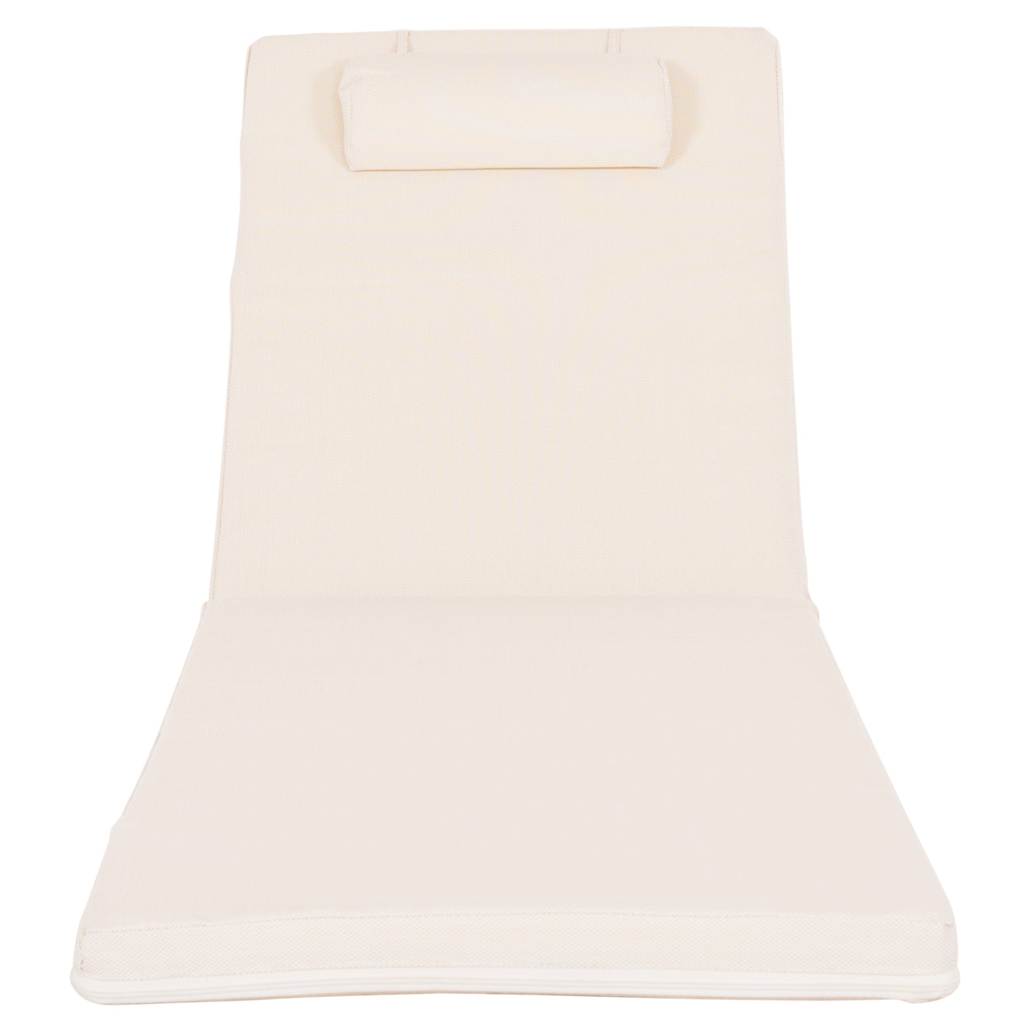 SUNBED CUSHION SIFNOS TEXTLINE BEIGE ΗΜ11234.61T 190(114-76)x58x6.5Ηcm.