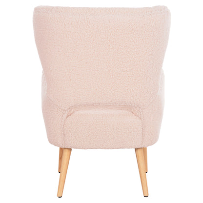 ARMCHAIR MYLIE HM8394.23 ECRU BOUCLE FABRIC 66x76x90Hcm.
