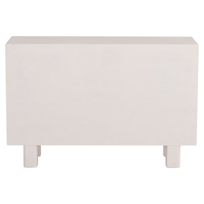 BUFFET SERIES SANTORINI HM18048 MDF IN OFF-WHITE COLOR-3 DRAWERS & 2 DOORS 120x38x80Hcm.