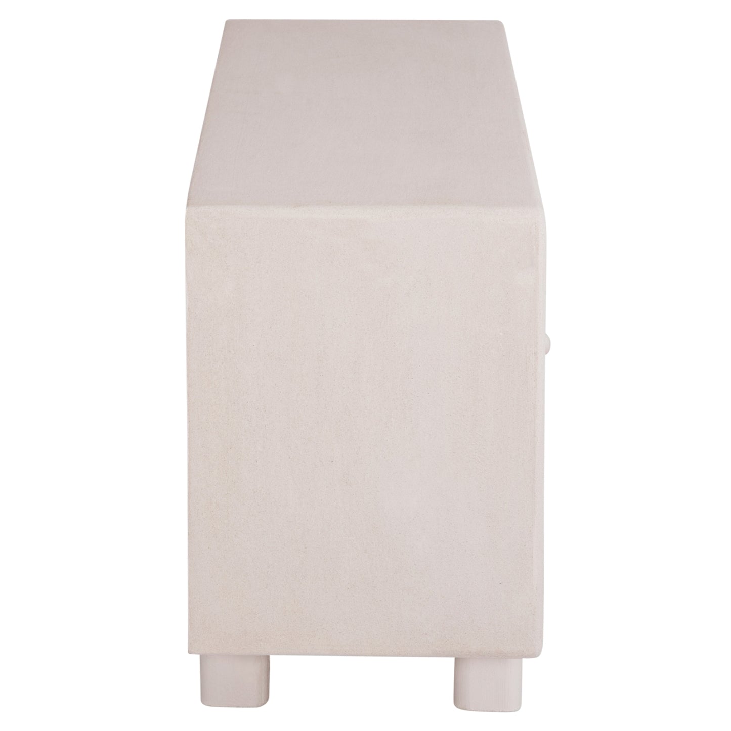 BUFFET SERIES SANTORINI HM18068 MDF IN OFF-WHITE COLOR-3 DOORS 140x38x64Hcm.