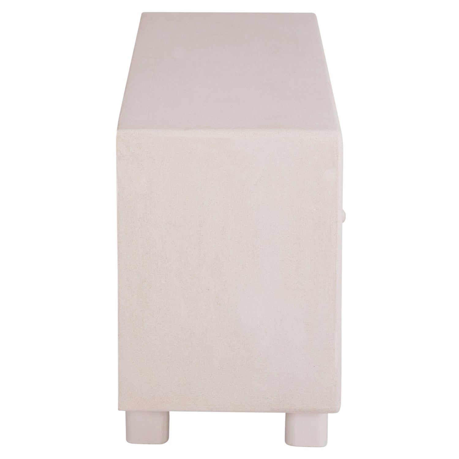 BUFFET SERIES SANTORINI HM18068 MDF IN OFF-WHITE COLOR-3 DOORS 140x38x64Hcm.