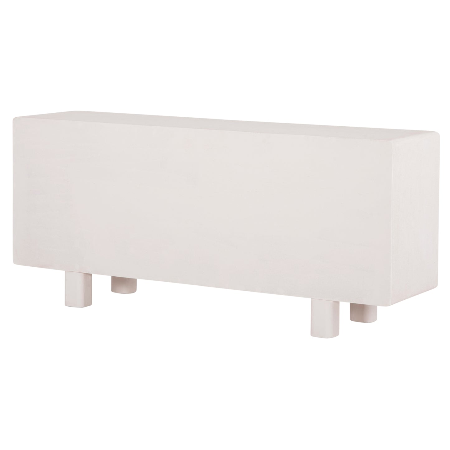 BUFFET SERIES SANTORINI HM18068 MDF IN OFF-WHITE COLOR-3 DOORS 140x38x64Hcm.