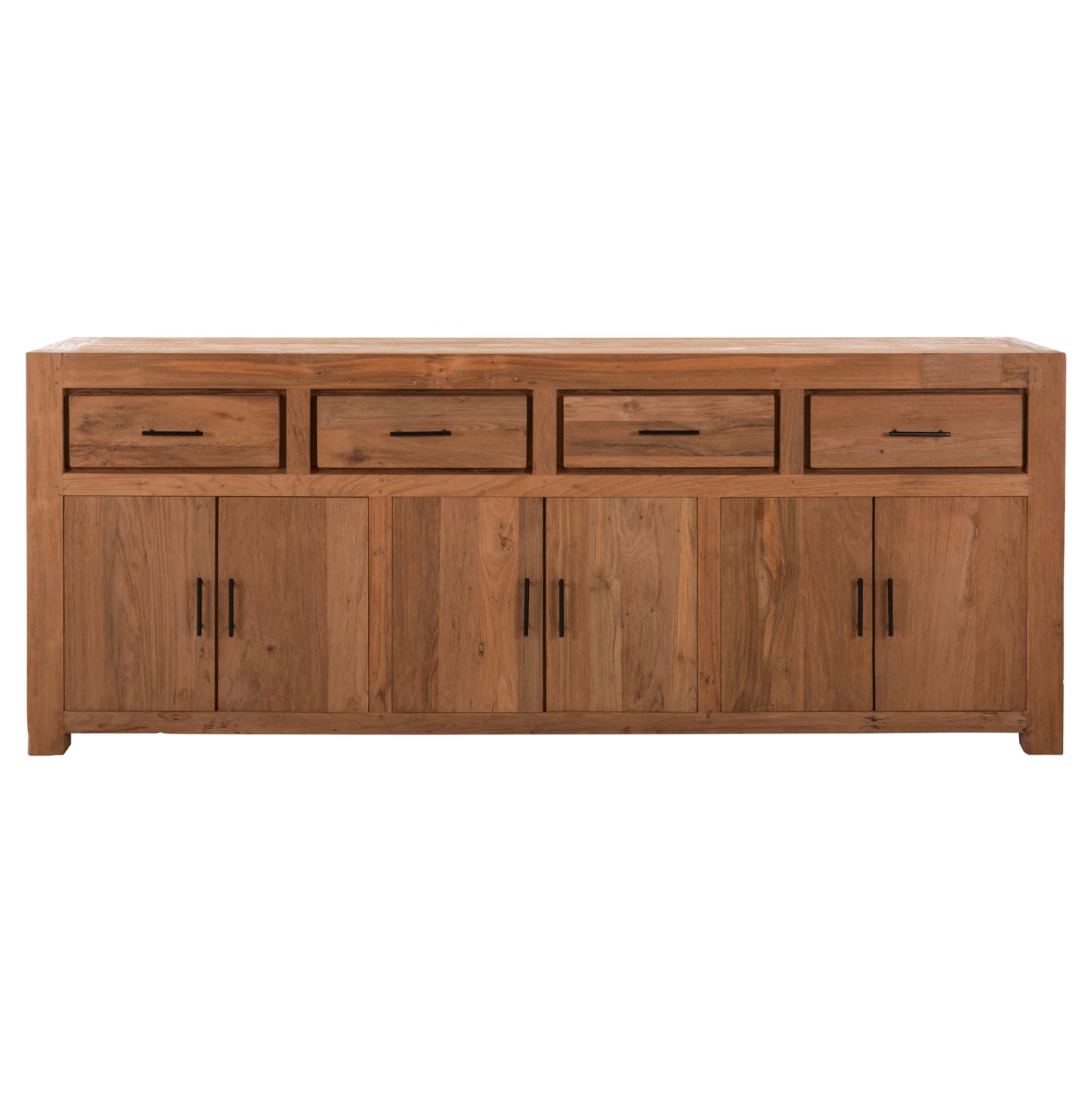 BUFFET GRAYSON HM9802 RECYCLED TEAK WOOD IN NATURAL 220x50x90Hcm.