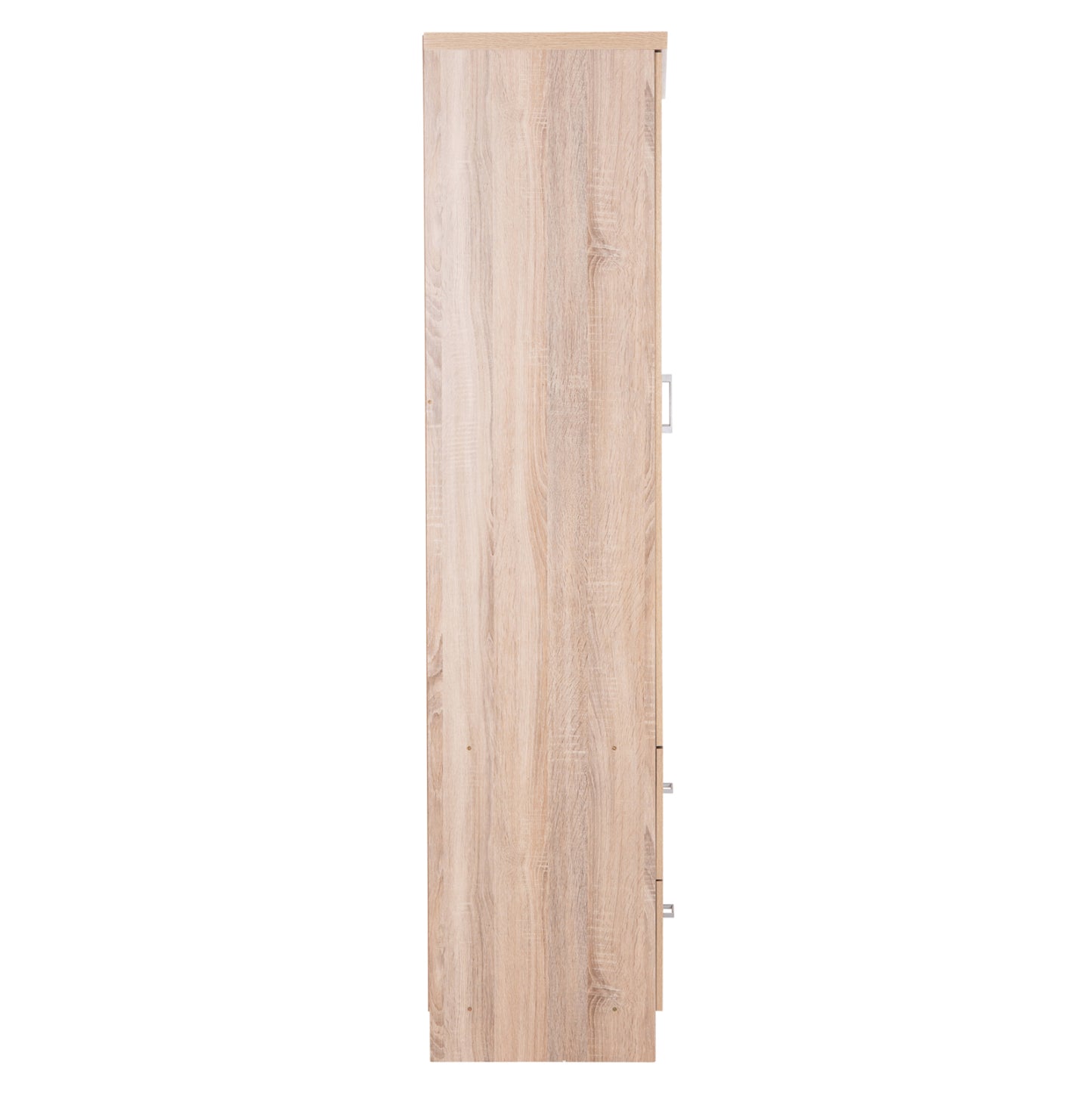 Wardrobe 2 Door with 2 drawers HM338.02 Sonama 80x41.5x180Ηcm.
