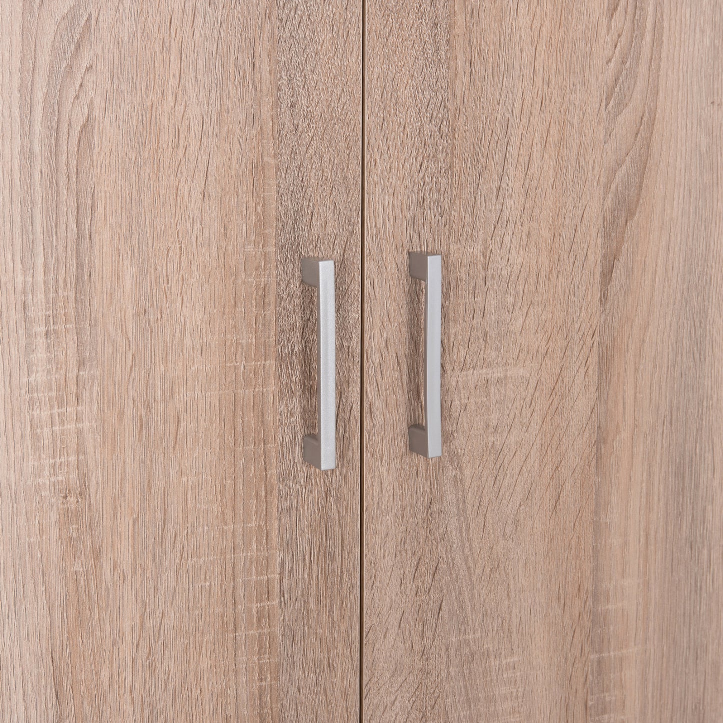 Wardrobe 2 Door with 2 drawers HM338.02 Sonama 80x41.5x180Ηcm.