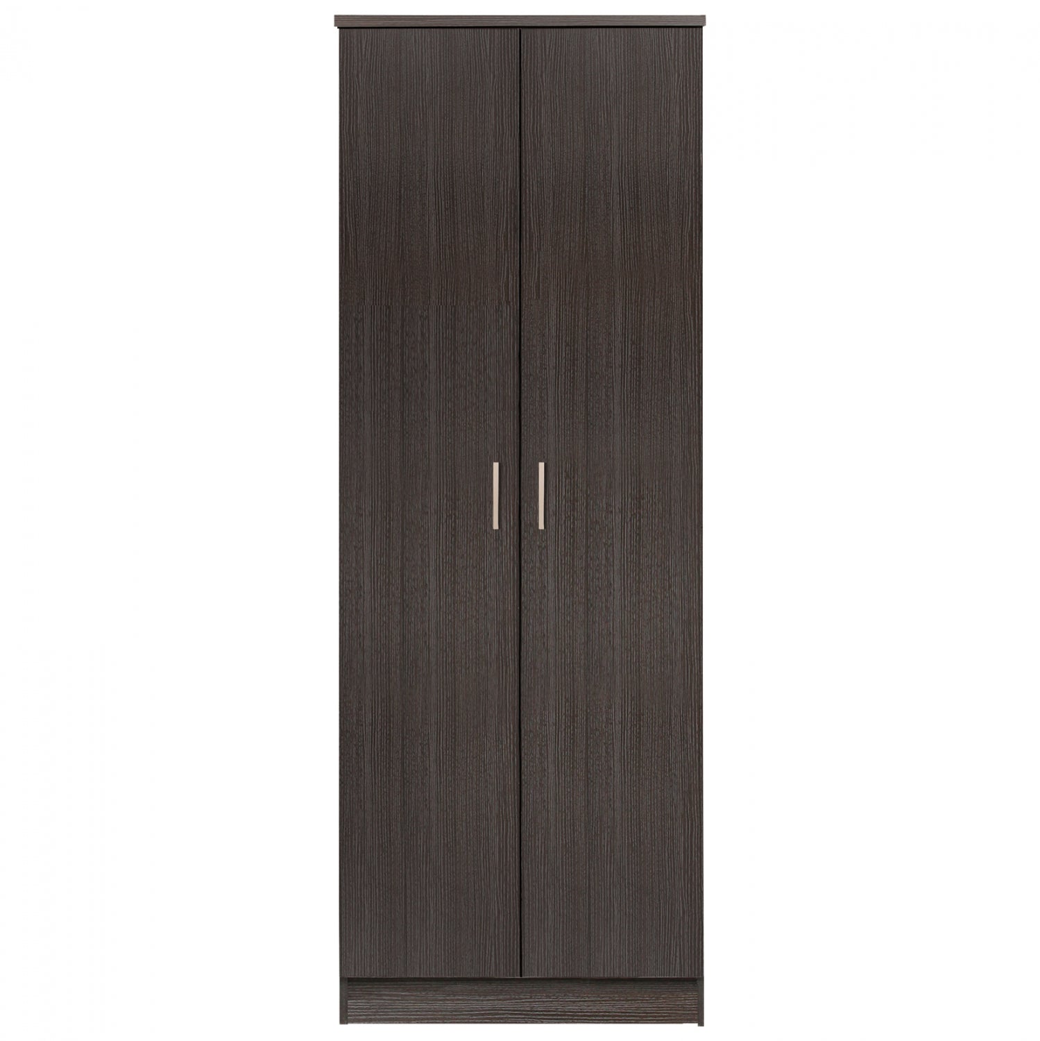 Wardrobe 2 Door with 3 Selves HM337.01 Zebrano 60x42x180
