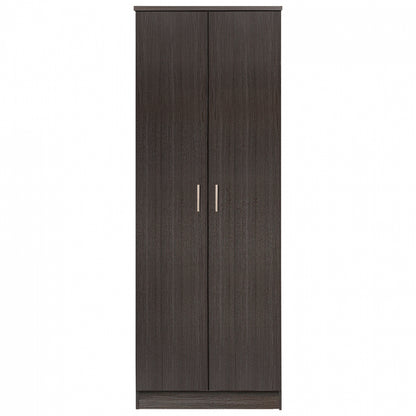 Wardrobe 2 Door with 3 Selves HM337.01 Zebrano 60x42x180