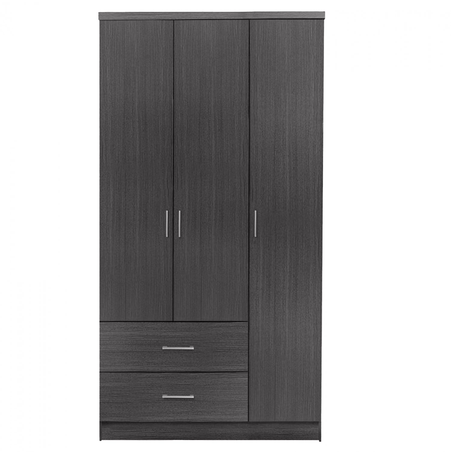 Wardorbe 3 Door with 2 drawers HM340.01 Zebrano 89x42,5x181