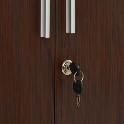 Professional office cabinet in wenge color HM2050.12 60x46x75 cm.
