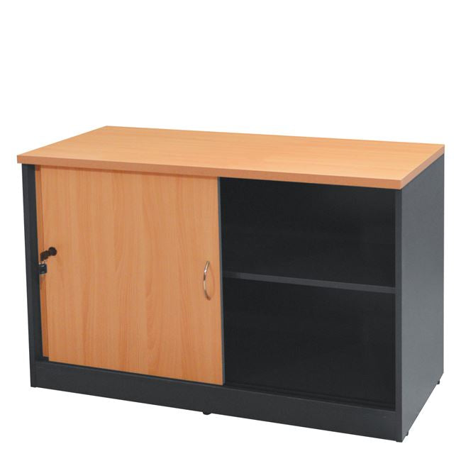 Professional office cabinet HM2012.01 in oak color 100X45X69cm