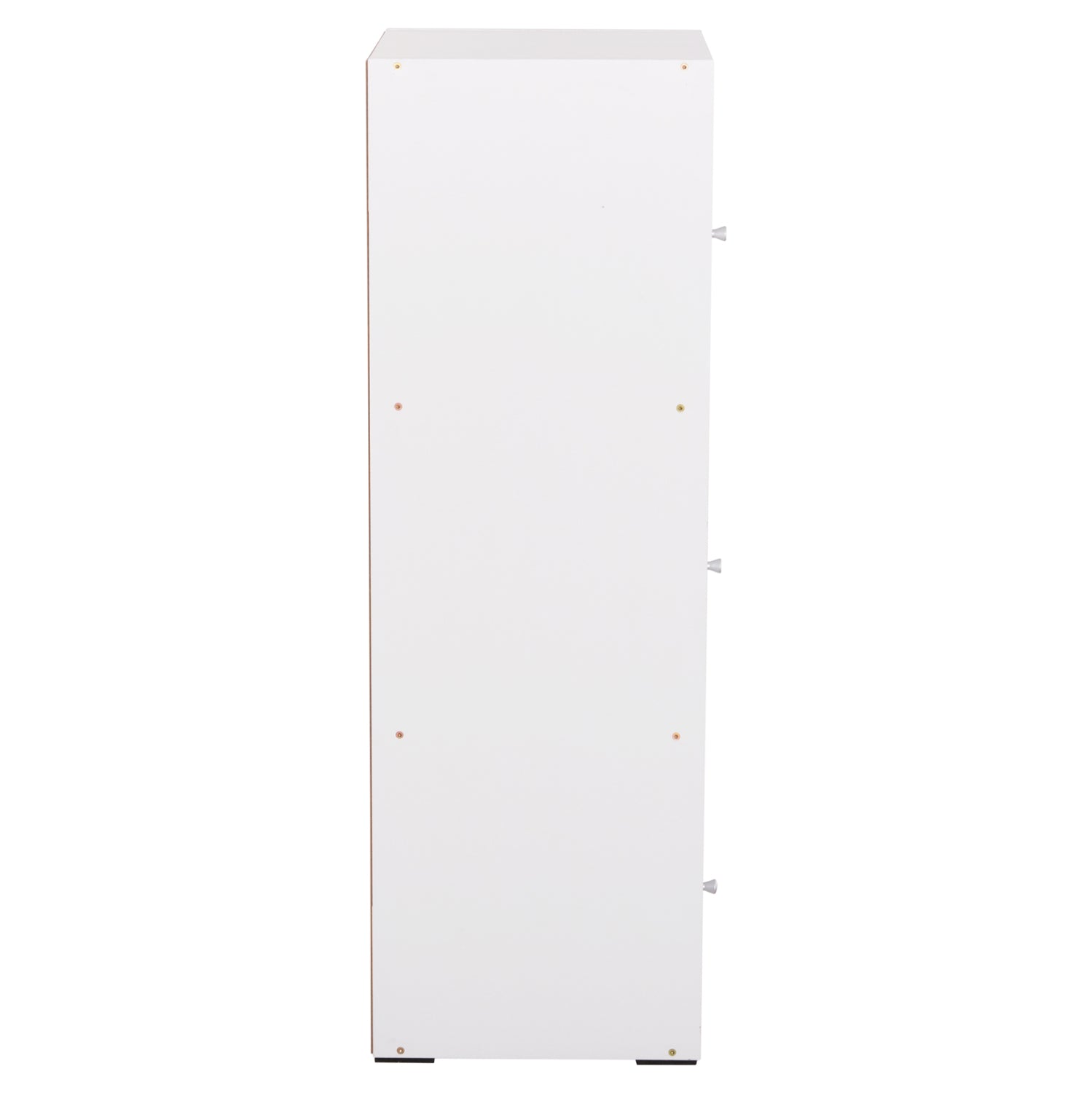 CABINET WITH 3 STORAGE SPACES SORIANO HM9939.01 WHITE MELAMINE 40x39x119Hcm.