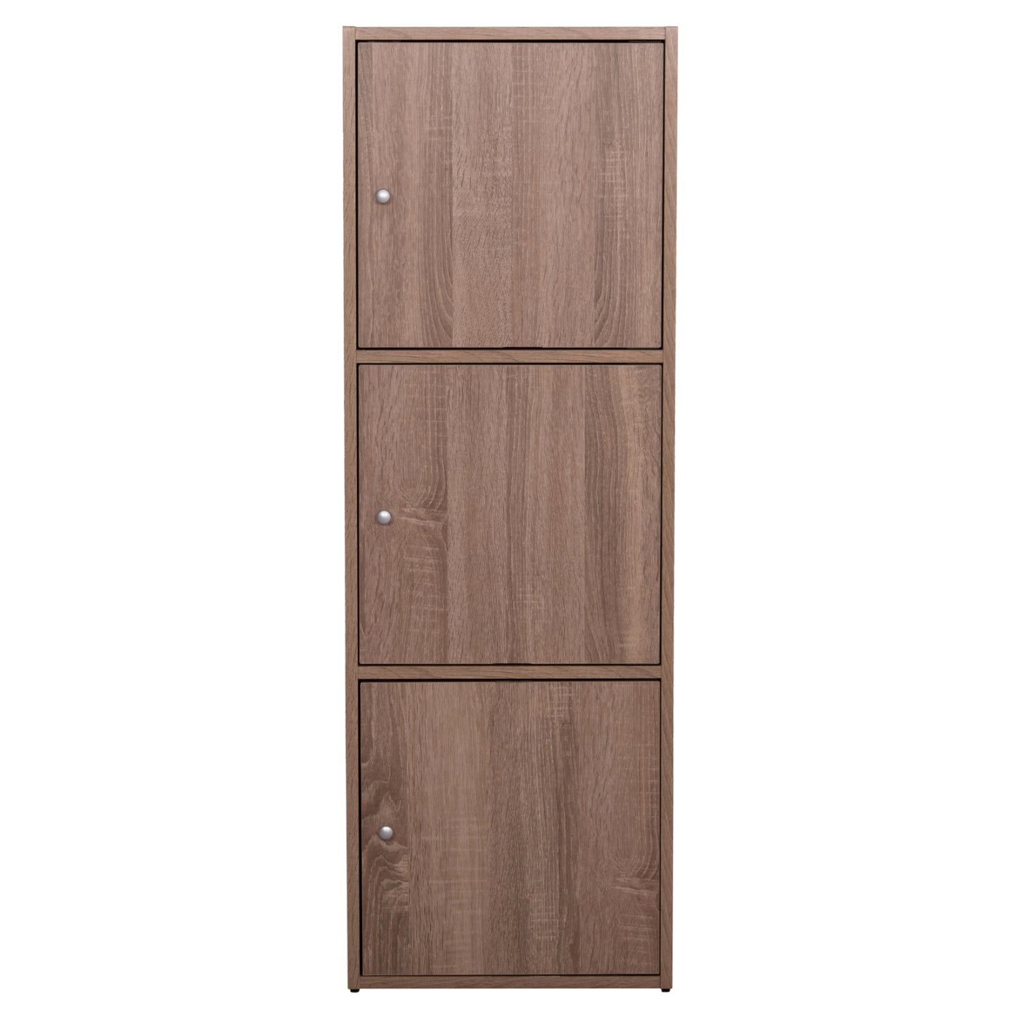 CABINET WITH 3 STORAGE SPACES SORIANO HM9939.11 SONAMA OAK MELAMINE 40x39x119Hcm.