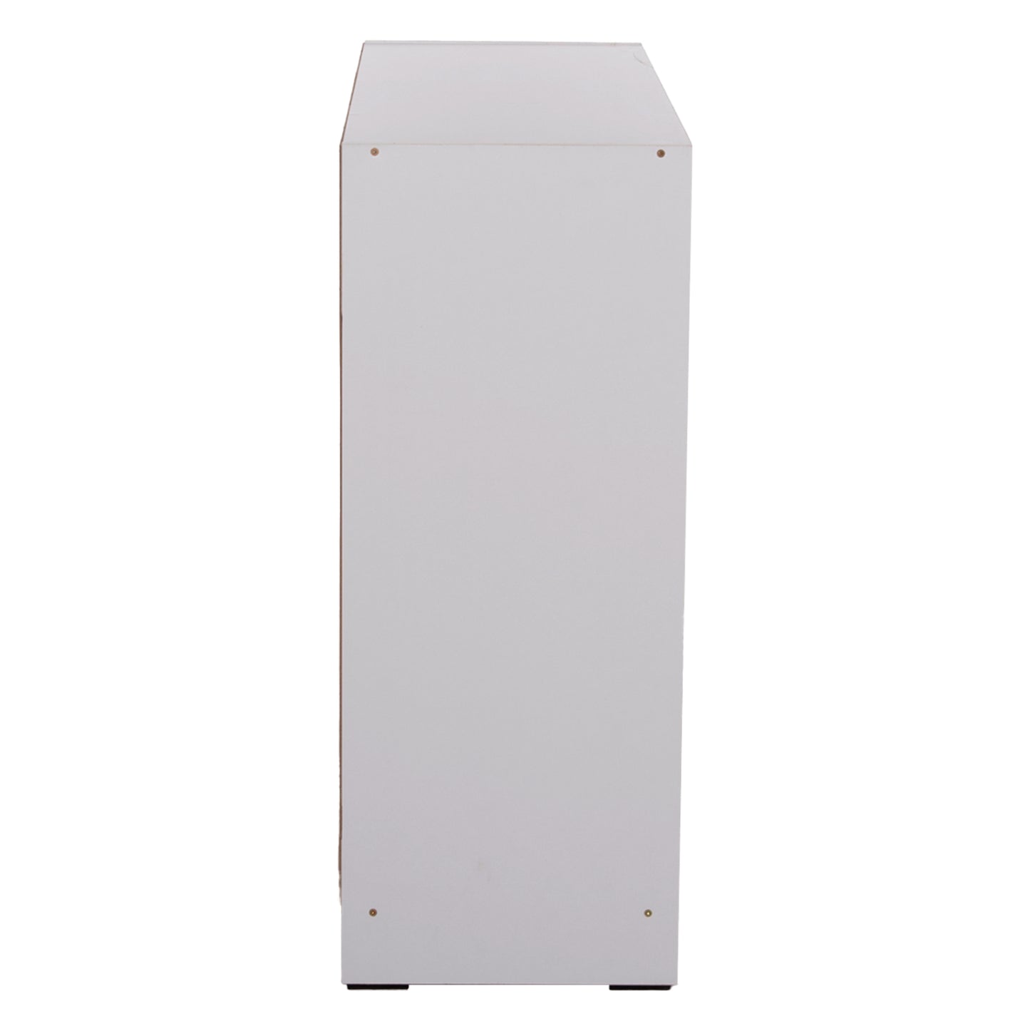 CABINET WITH 4 STORAGE SPACES MATIN HM2480.01 SONAMA OAK-WHITE MELAMINE 117x39,5x99,5Hcm.