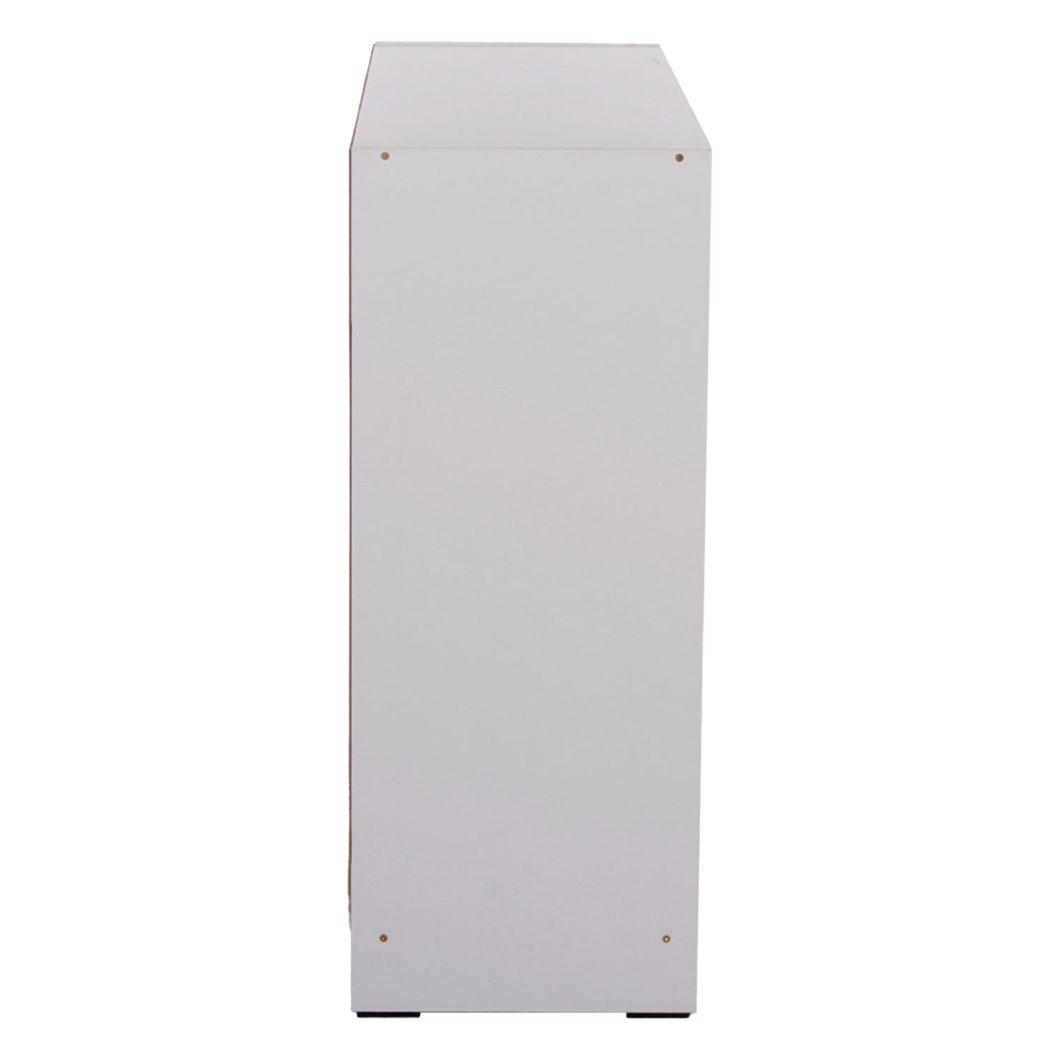 CABINET WITH 4 STORAGE SPACES MATIN HM2480.01 SONAMA OAK-WHITE MELAMINE 117x39,5x99,5Hcm.