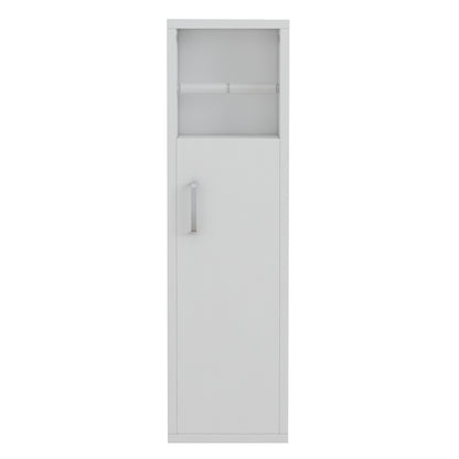 BATHROOM CABINET DAMIEN HM9025.12 MELAMINE IN WHITE COLOR 20x13x70Hcm.