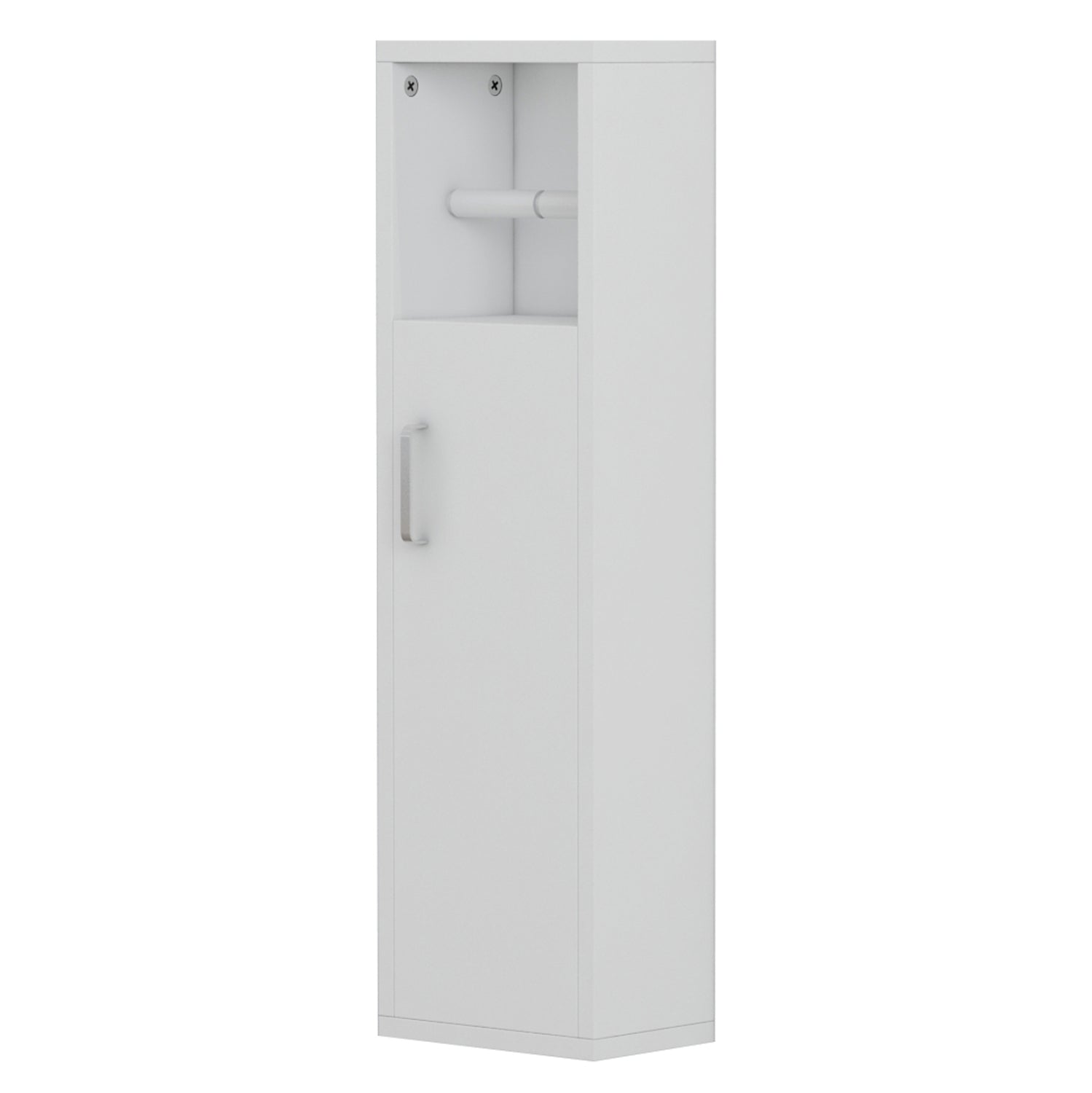 BATHROOM CABINET DAMIEN HM9025.12 MELAMINE IN WHITE COLOR 20x13x70Hcm.