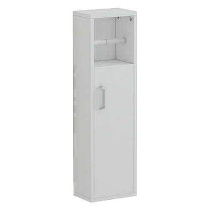 BATHROOM CABINET DAMIEN HM9025.12 MELAMINE IN WHITE COLOR 20x13x70Hcm.