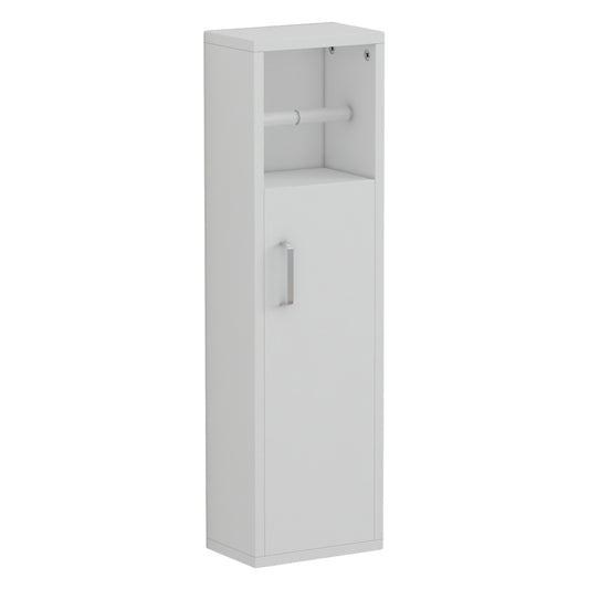 BATHROOM CABINET DAMIEN HM9025.12 MELAMINE IN WHITE COLOR 20x13x70Hcm.