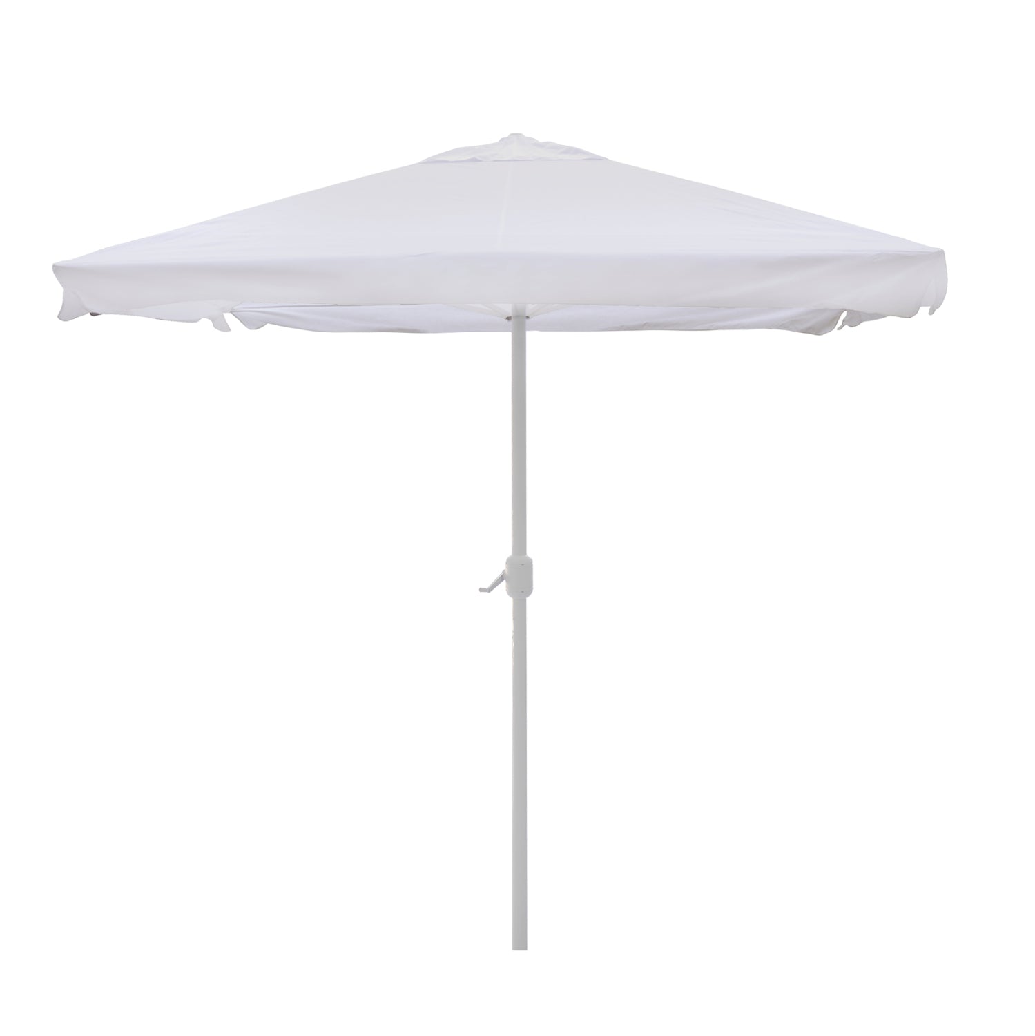 Umbrella 3x3x2,65 m. Aluminum Cream with Crank HM6004